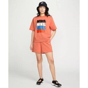 Woman’s nike throwback boxy tshirt  loose fit size medium